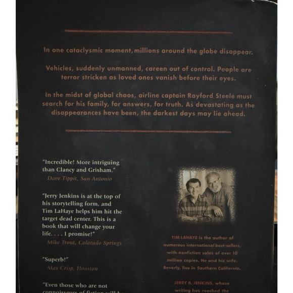 Left Behind Jenkins LaHaye First Edition Paperback Vintage Christian Fiction - Picture 5 of 14